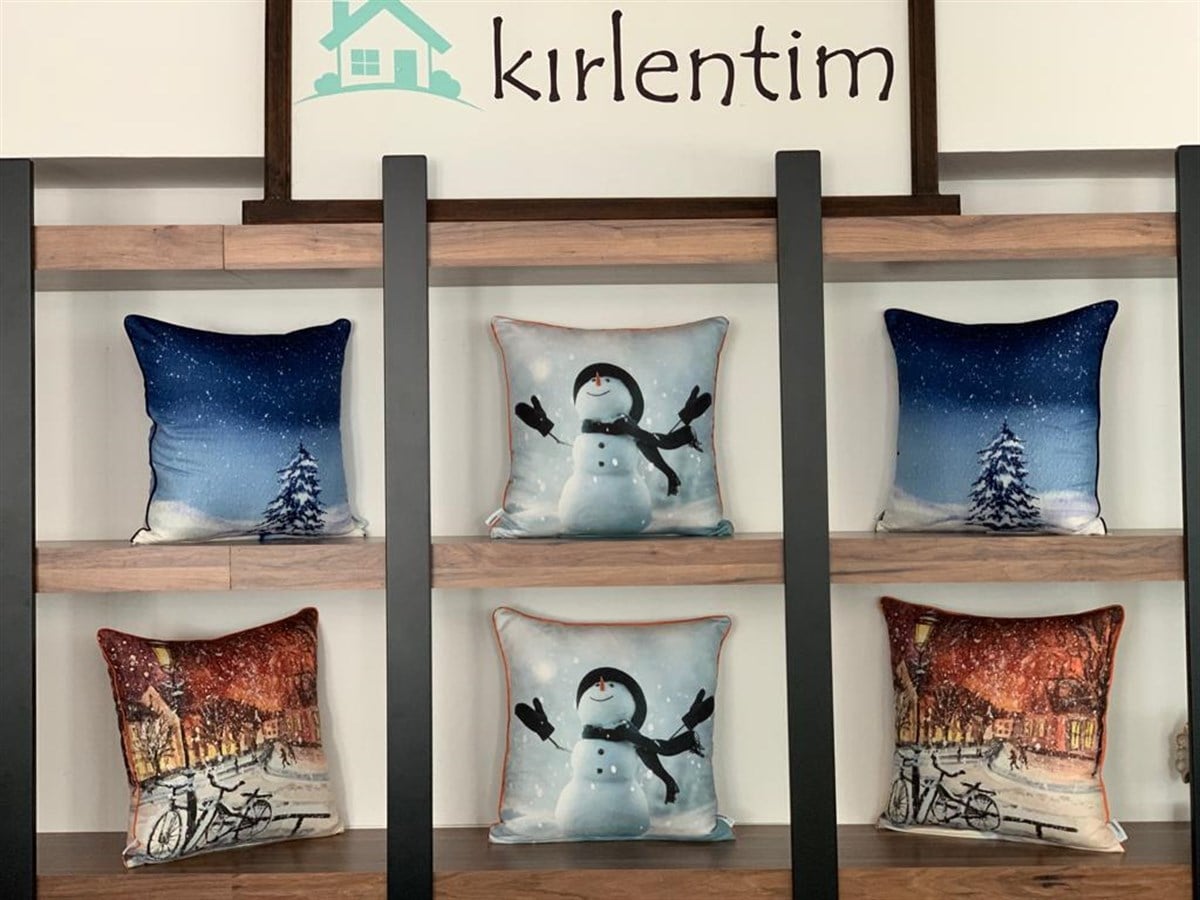 E963 ÇİFT TARAFI DİJİTAL BASKILI KENARLARI BİYELİ