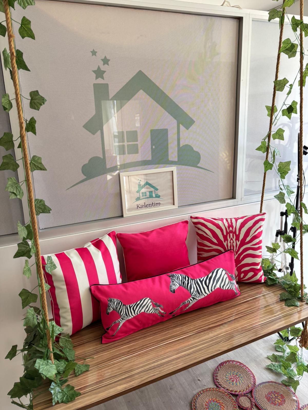 FUŞYA-ZEBRA-ÇİZGİLİ-DÜZ 4LÜ KOMBİN SET