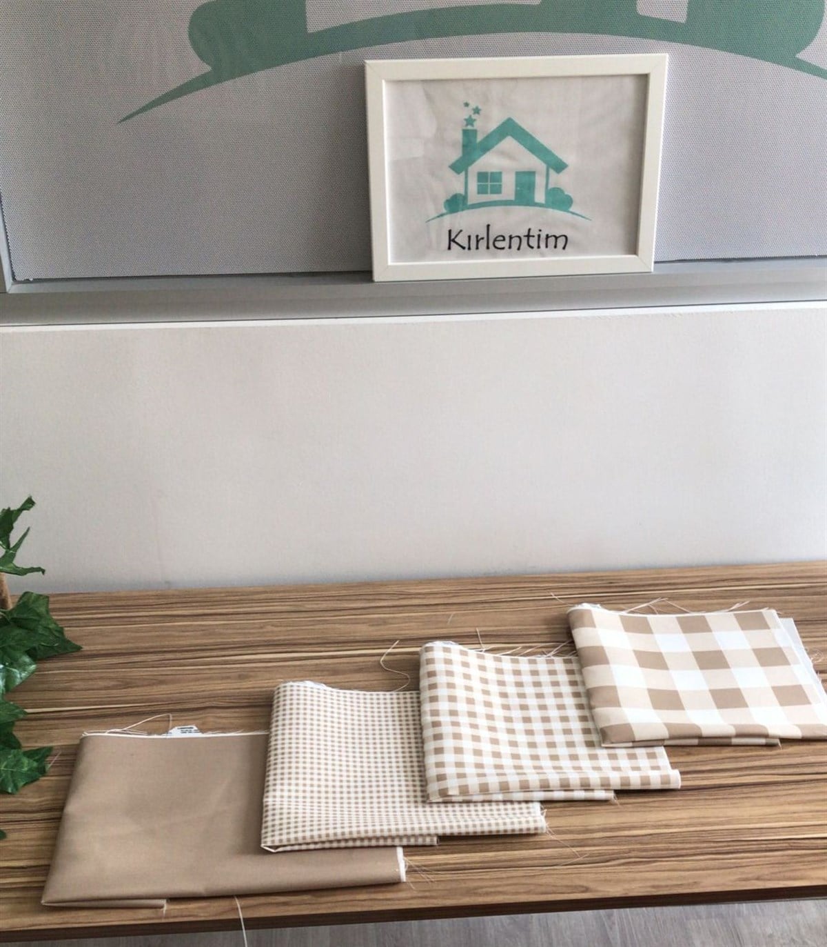 K983V2 VİZON EKOSE KOMBİNİ KUMAŞ