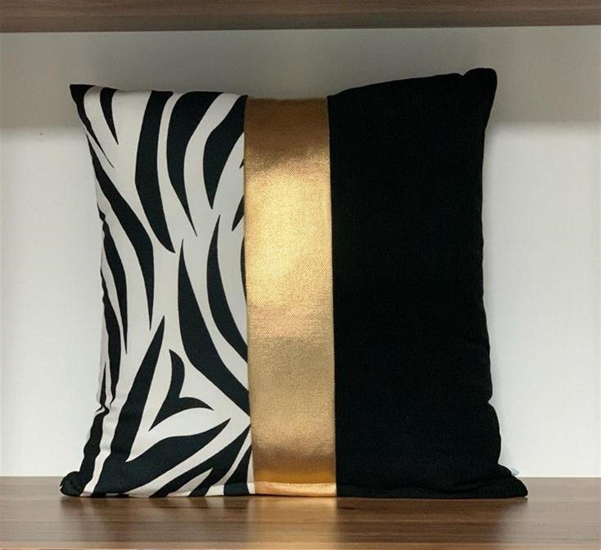 ORTADA GOLD VARAK BANT ZEBRA-DÜZ-4343  