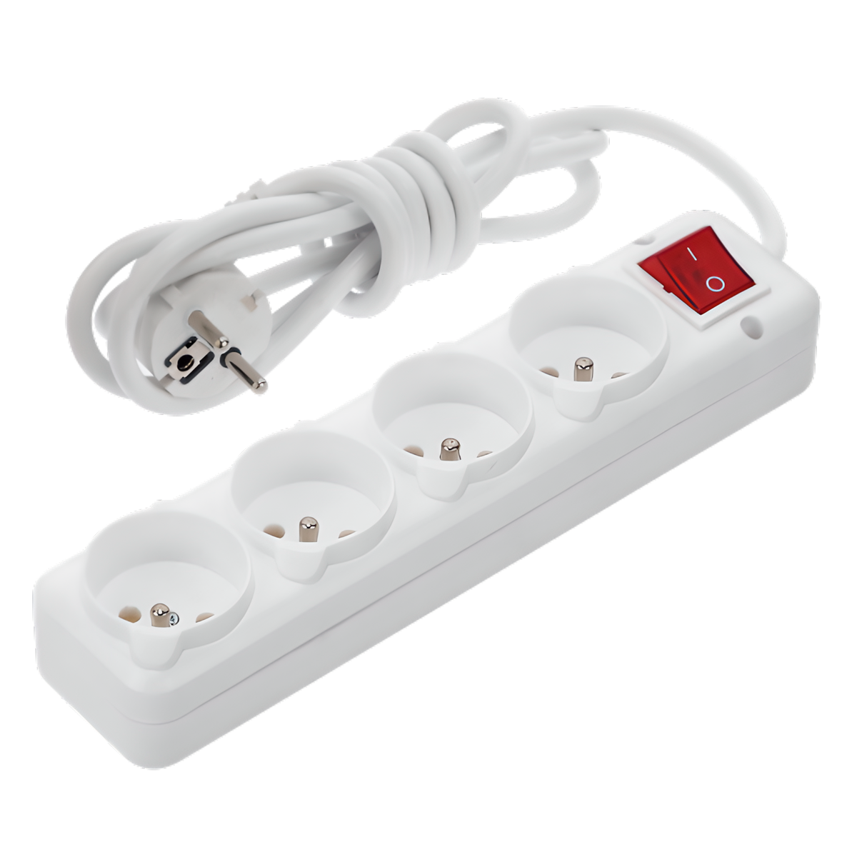 3018-5A-UPS 4'lü Anahtarlı UPS Topraklı Priz 5 Mt.