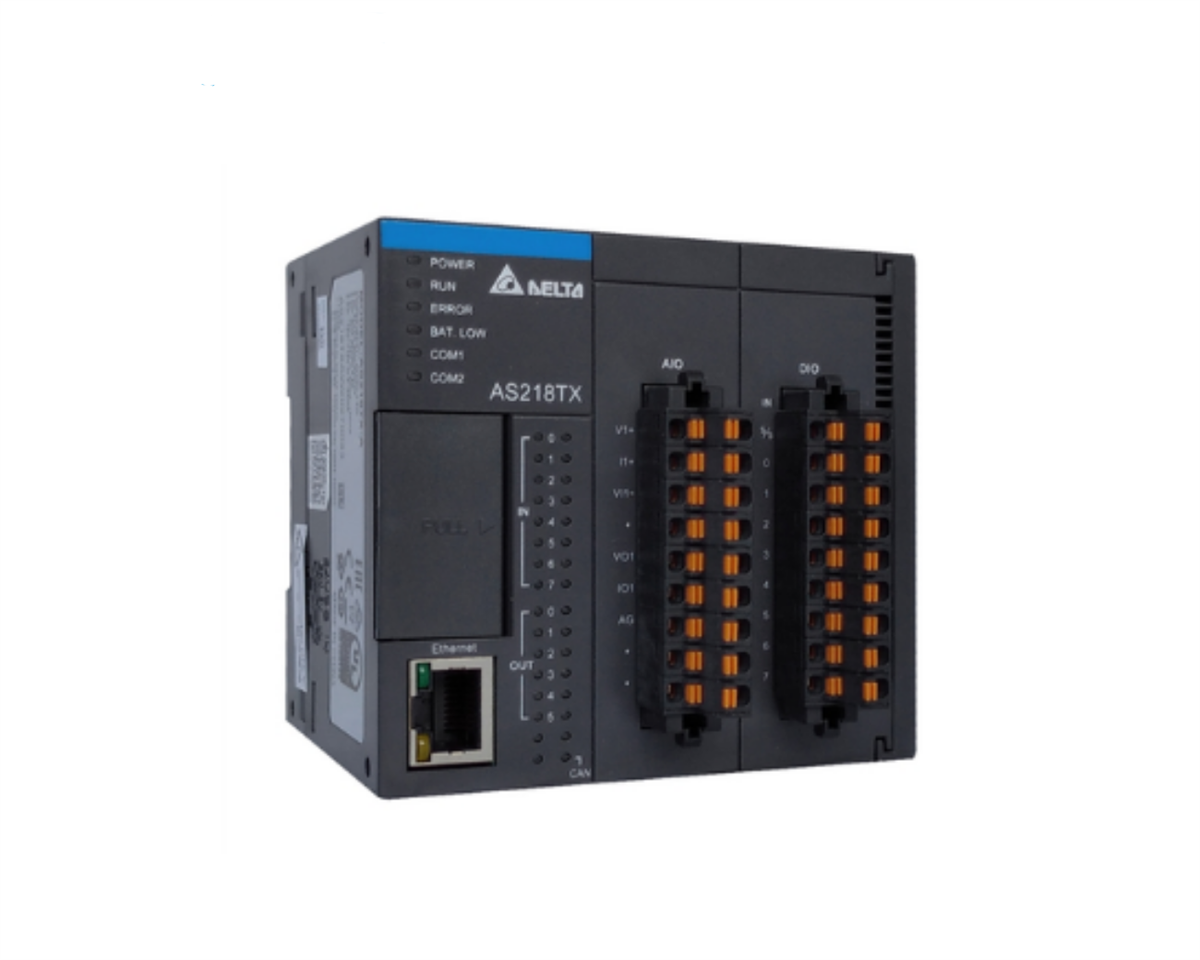 DELTA AS228 PLC 8 DI - 2 AI Giriş 6 NPN DO - 2 AO Çıkış