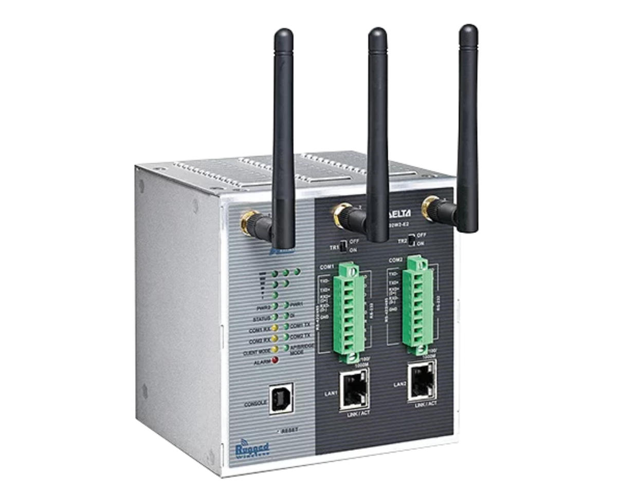 DELTA DVW Ethernet Switch Ethernet/Fiber: 2 / 0, Kablosuz AP/WDS/Client/Gateway Router