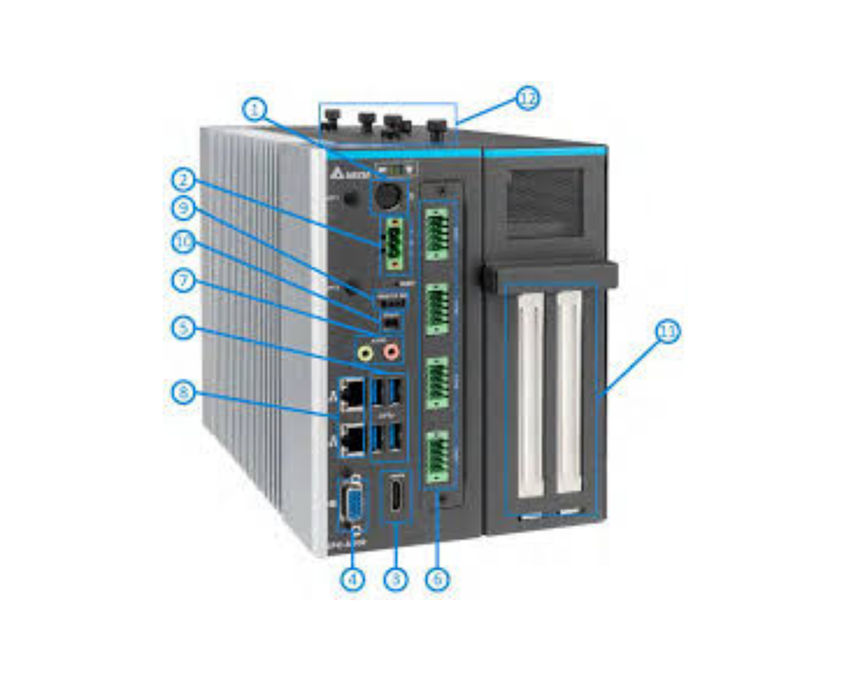 DELTA Endüstriyel Gelişmiş Panel PC DIAVH IPC, Intel i7, 8GB RAM