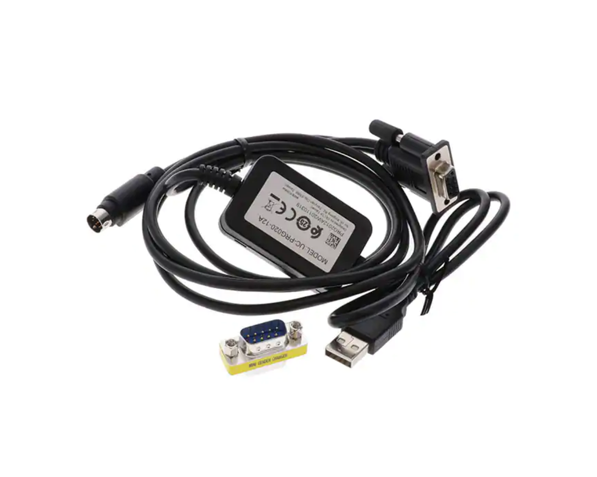 DELTA PLC (8pin mini DIN) - PC (USB) Programlama Kablosu, 2 metre