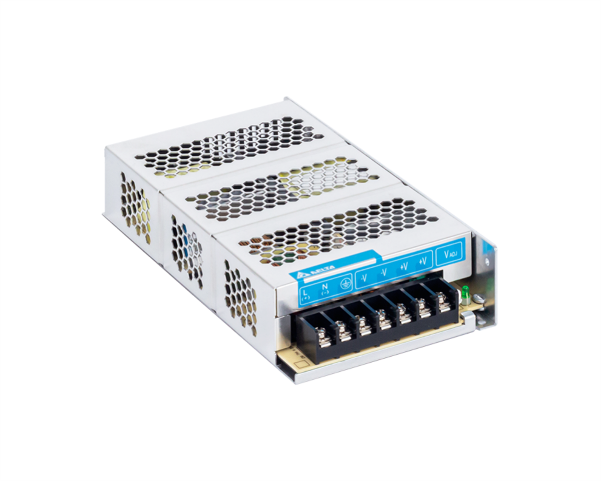 DELTA PMH Pano Tipi Güç Kaynağı, Giriş: 85-264VAC 1Faz, Çıkış: 24V 200W