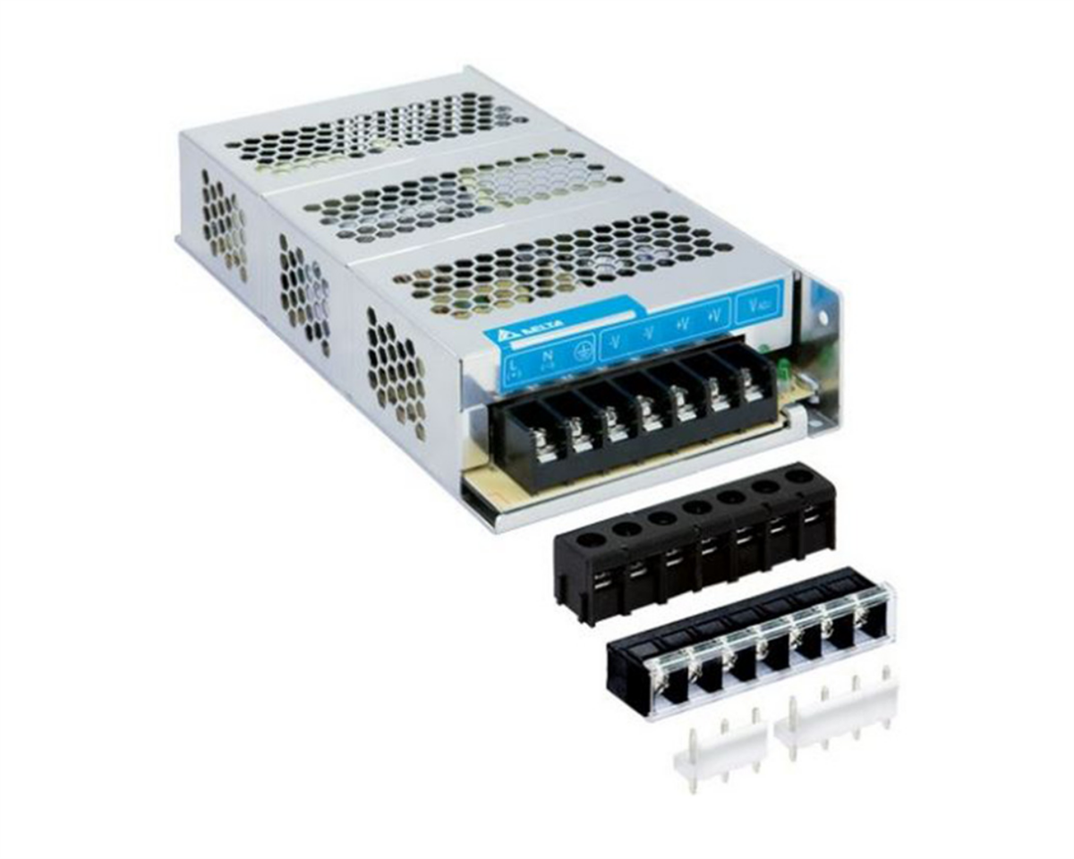 DELTA PMH Pano Tipi Güç Kaynağı, Giriş: 85-264VAC 1Faz, Çıkış: 24V 200W, İzolasyonlu