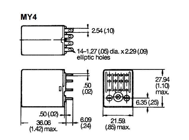 Omron MY4IN-GS-R DC24 BY OMZ