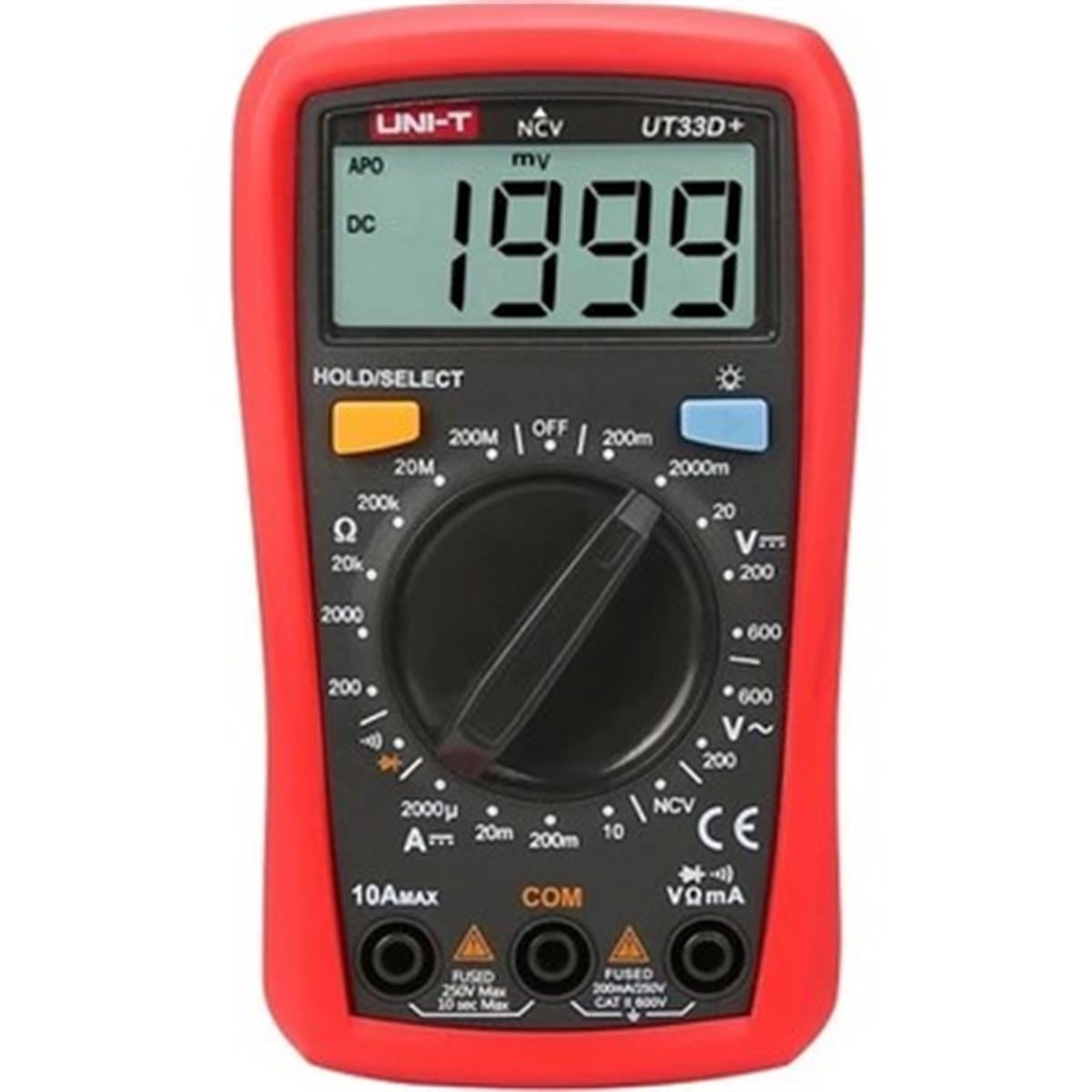 Uni-T UT33D Dijital Multimetre