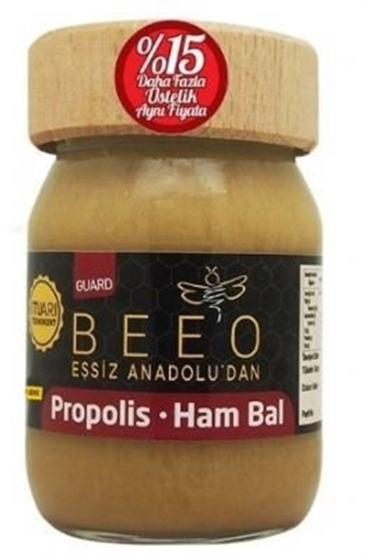 Beeo Propolis + Ham Bal karışımı (PB Yetişkinler için)