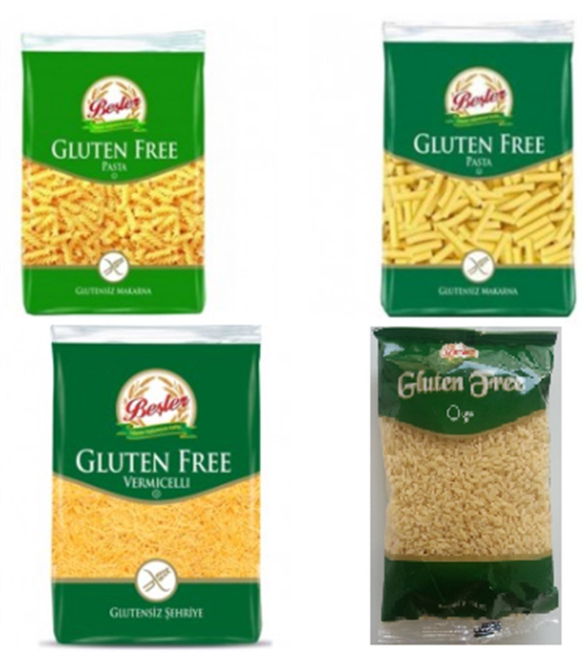 Beşler Glutensiz 4'lü Set