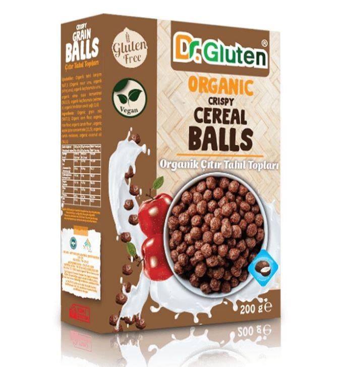 Dr.gluten Glutensiz Organik Çıtır Tahıl Topları 200 gGlutensiz Ürünler