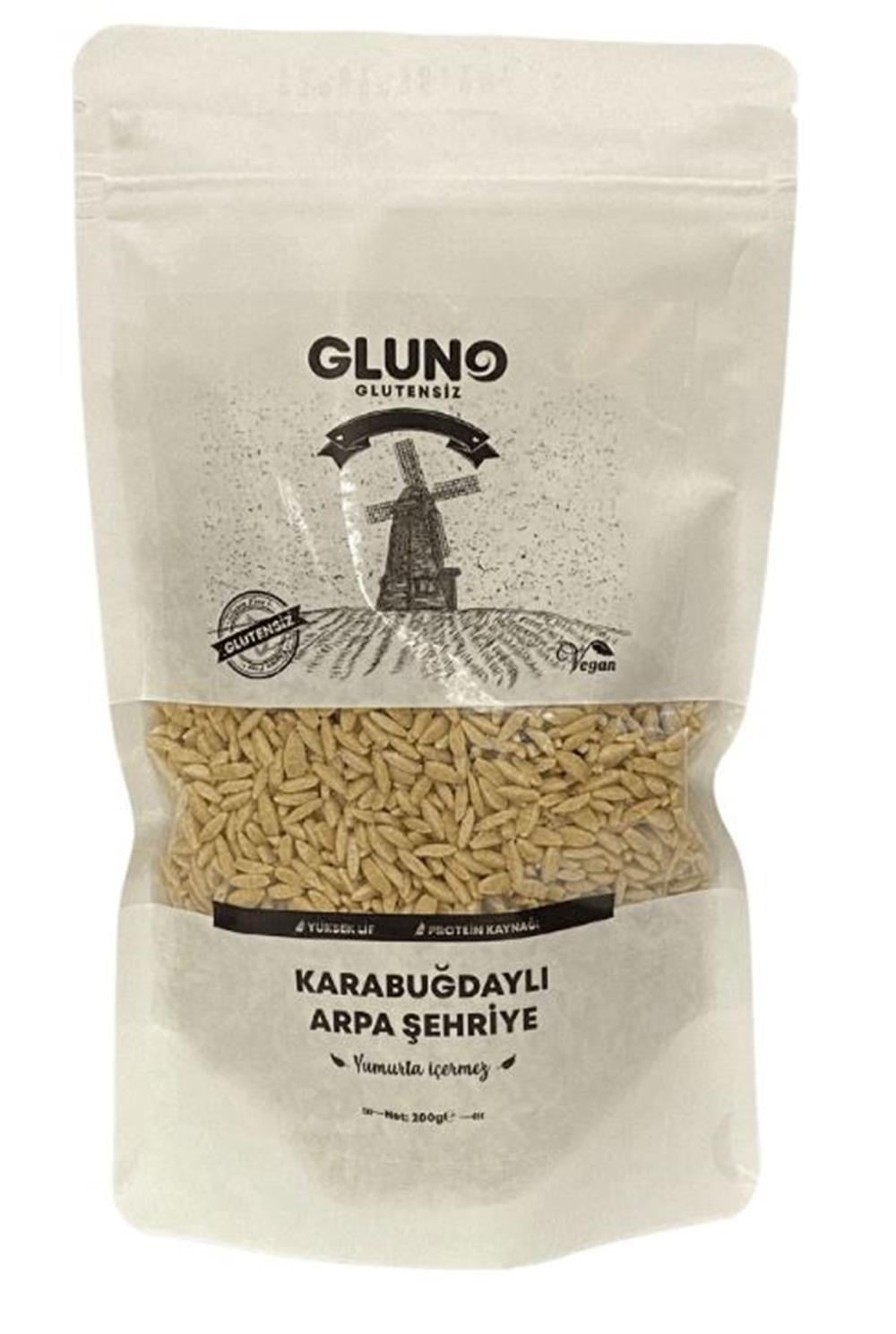 Gluno Glutensiz Karabuğdaylı Arpa Şehriye 200gGlutensiz Ürünler