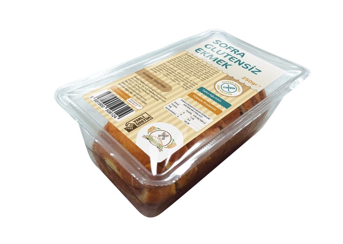 Glutensiz Sofra Ekmek 250gGlutensiz Ürünler