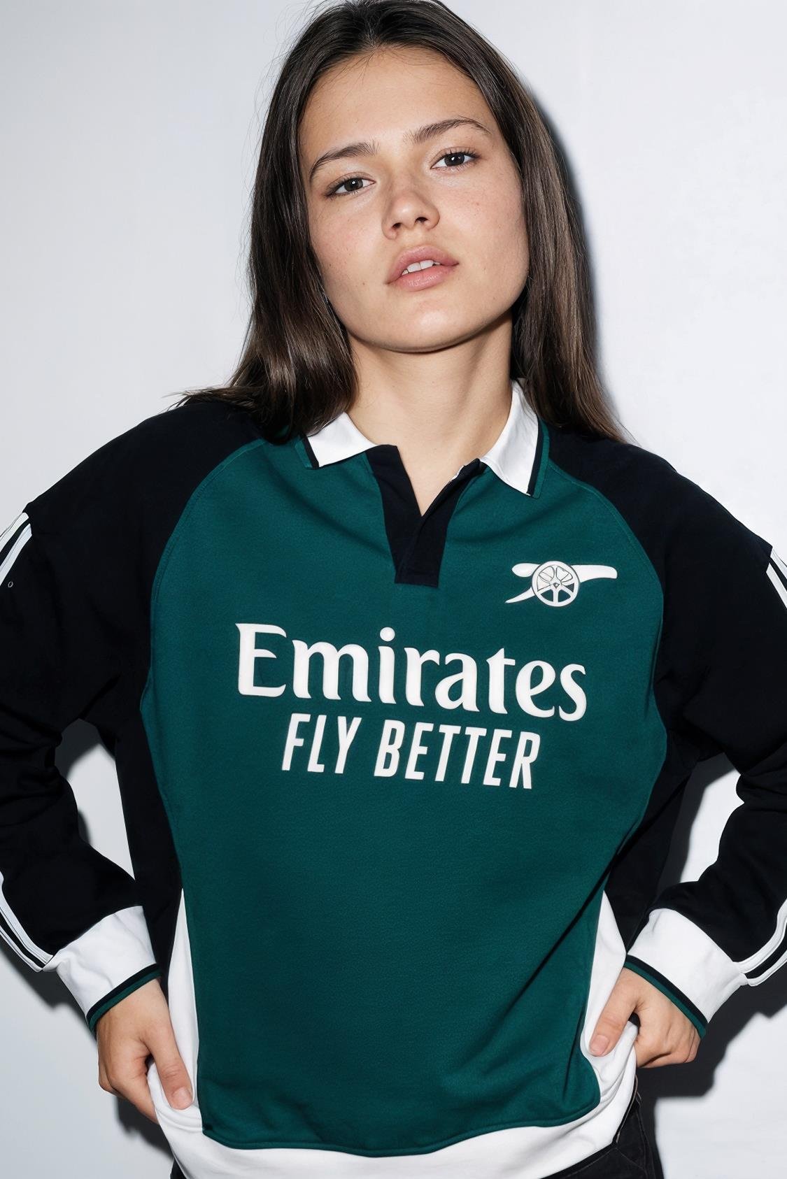 Arsenal Yeşil Sweat | Oversize