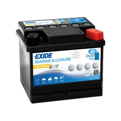 12V 40Ah Jel Akü, Exide Marin Jel