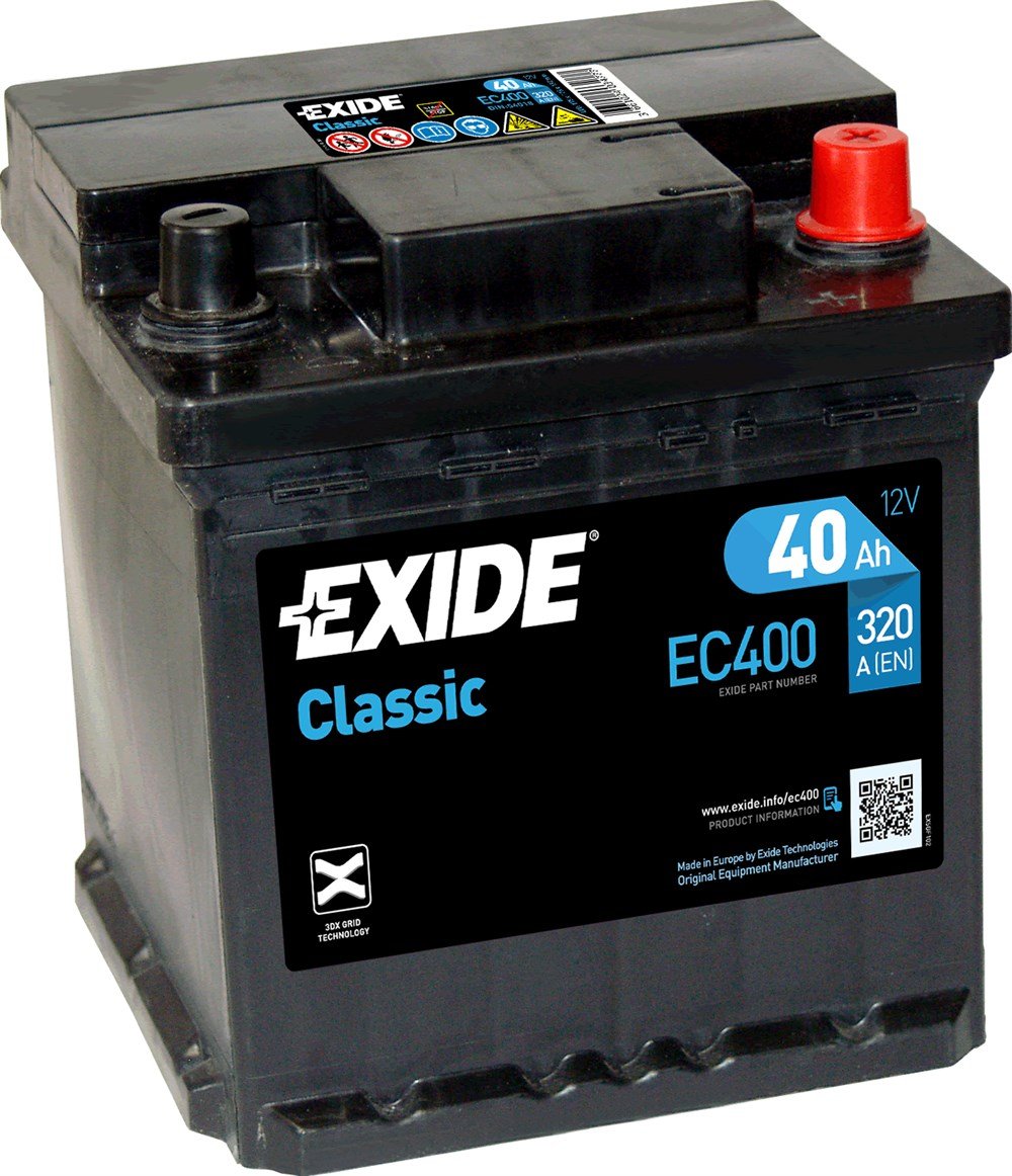Exide Classic EC400 - 12V 40 Ah Akü