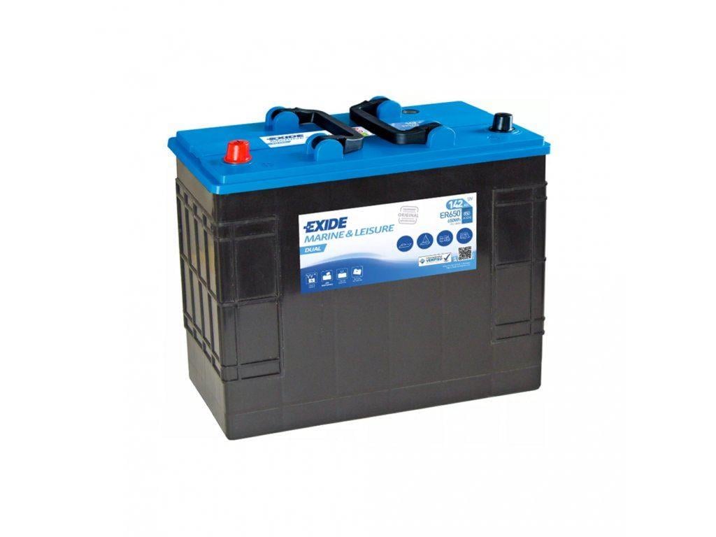 Exide Dual ER600 - 12V 120 Ah Dual  Akü