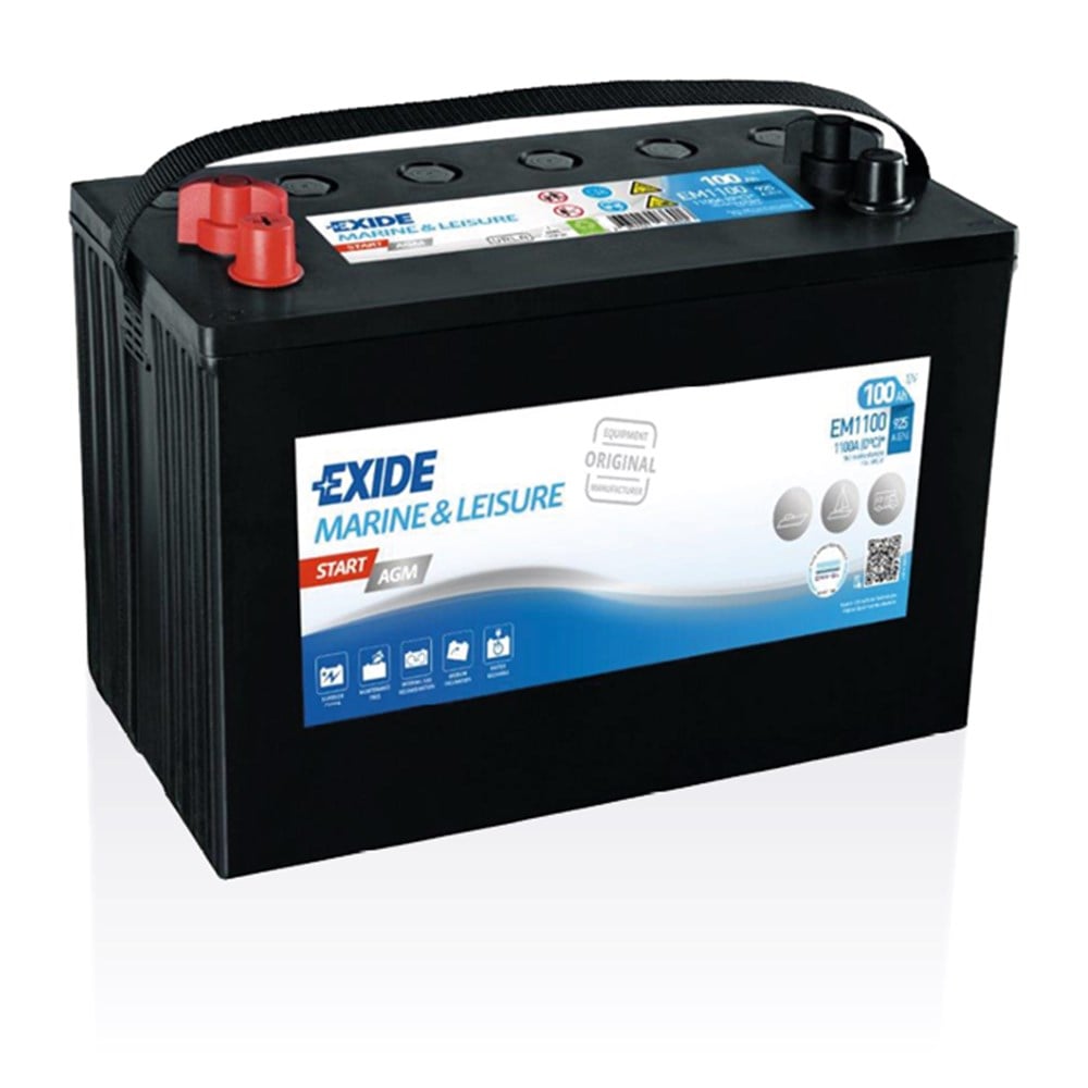 Exide EM1100 - 12V 100 Ah Akü