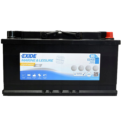 Exide ES900-12V 80 Ah Jel Akü