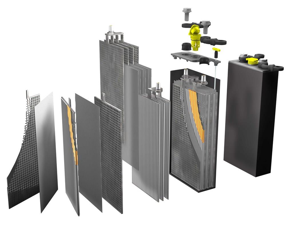 Exide Marathon Classic 24V 05 EPzS 0450 SC - 24V 450 Ah EPzS Akü