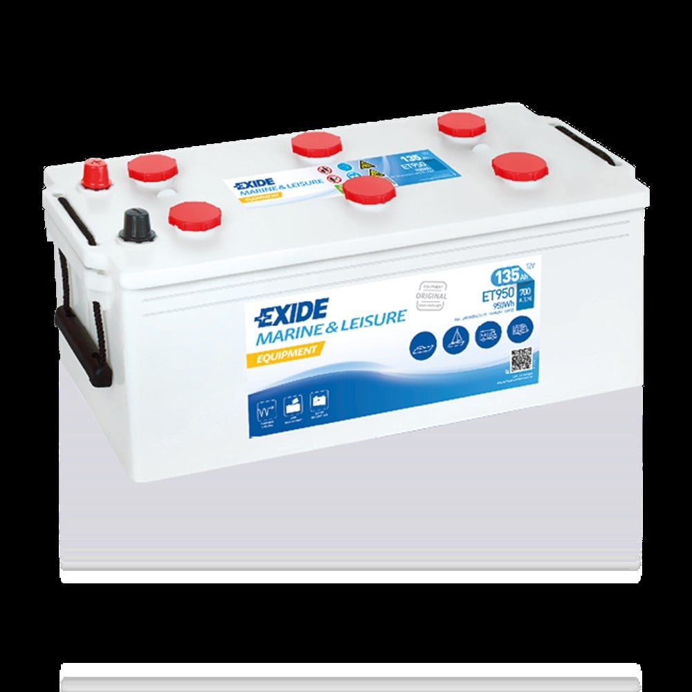 Exide Marin Equipment ET950 - 12V 135 Ah Aku