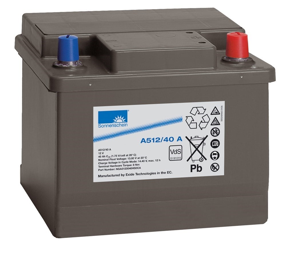 Sonnenschein A512/40A - 12V 40 Ah Akü