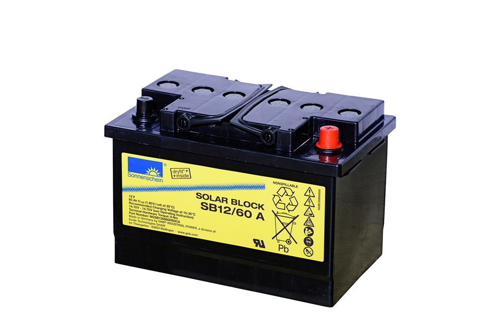 Sonnenschein SB12/60 A - 12V 60 Ah Akü