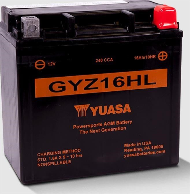 Yuasa GYZ16HL AGM 12V 16Ah 