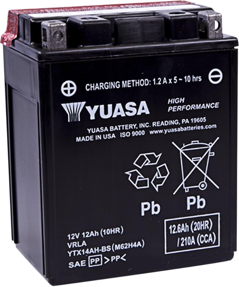 Yuasa YTX14AH-BS  AGM 12V 12Ah 