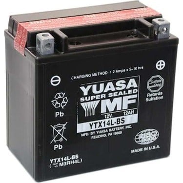 Yuasa YTX14L-BS  AGM 12V 12Ah 