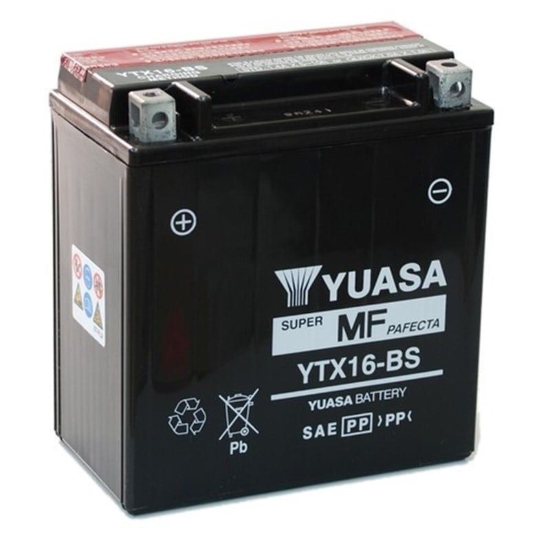 Yuasa YTX16-BS Ters Terminal AGM 12V 14Ah 