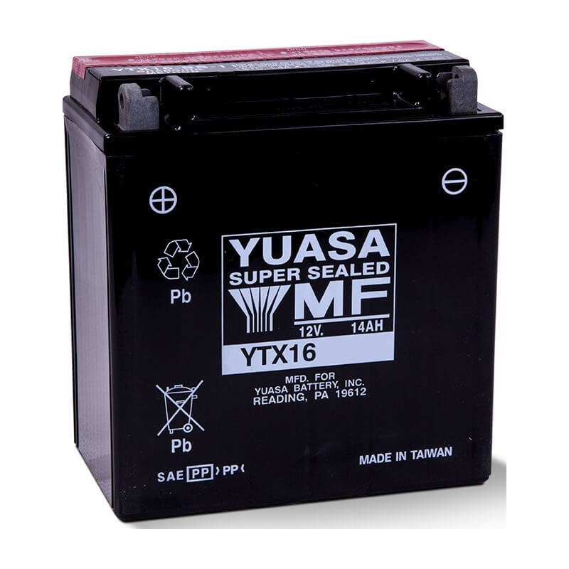 Yuasa YTX16 Ters Terminal AGM 12V 14Ah 