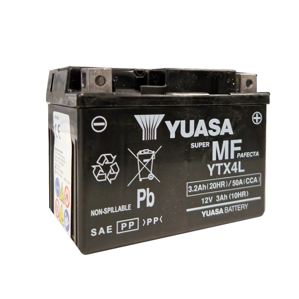 Yuasa YTX4L AGM 12V 3Ah 