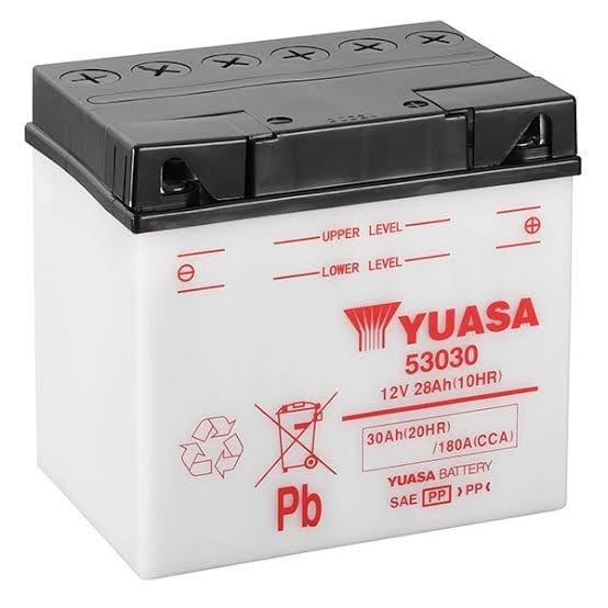 Yuasa YuMicron 53030 Konvansiyonel Sulu 12V 30Ah CP