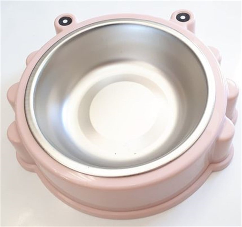 14264-2 Plastik Çelik Mama Kabı