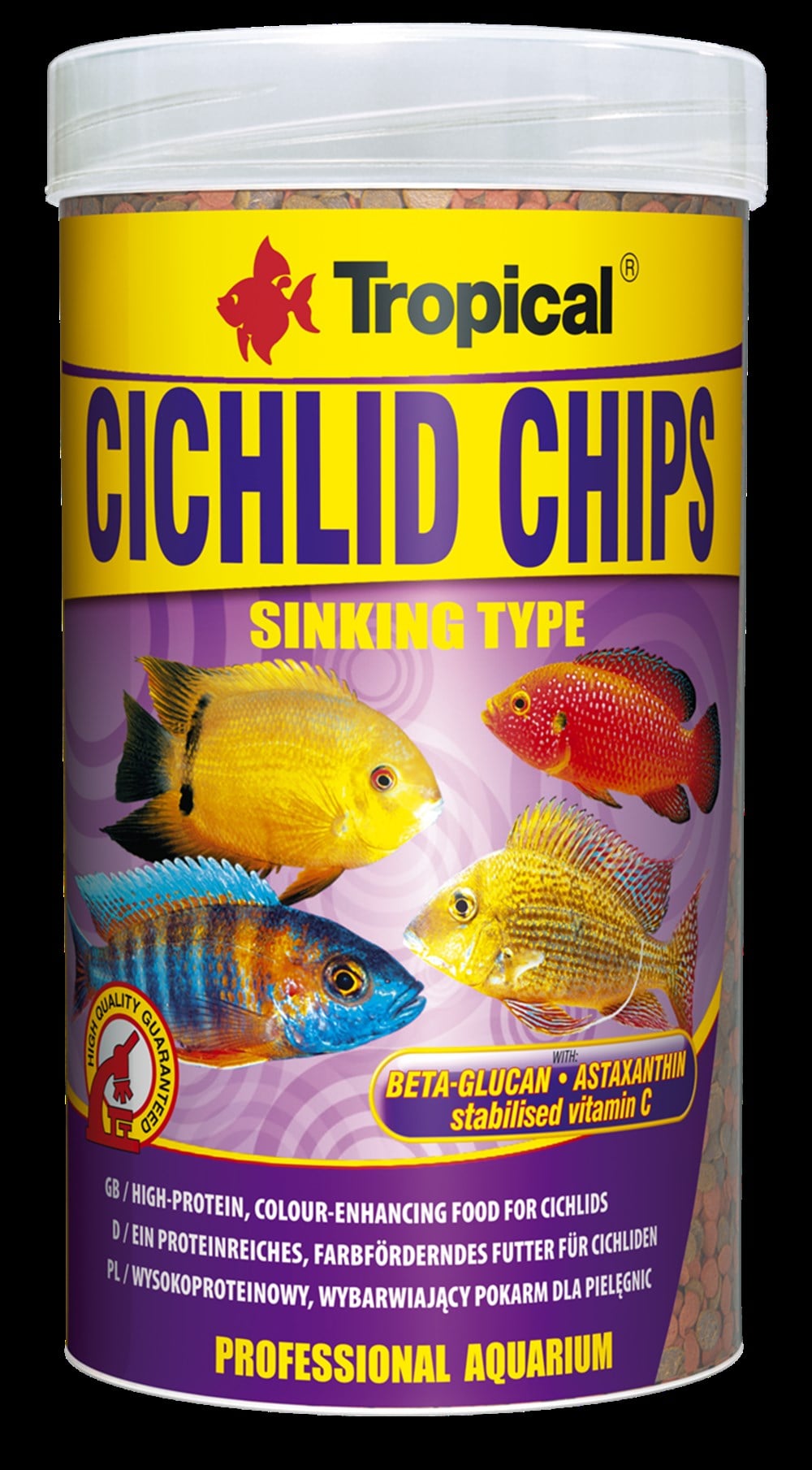 Cichlid Chips 250 ml 130 gr