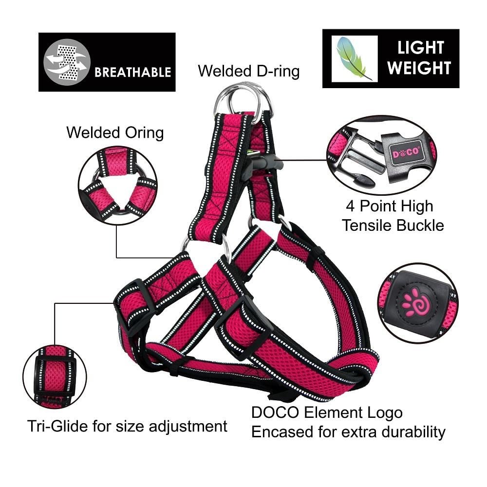 DCA202 Harness S ÖLÇÜLER: 2.0 X 35-81 cm