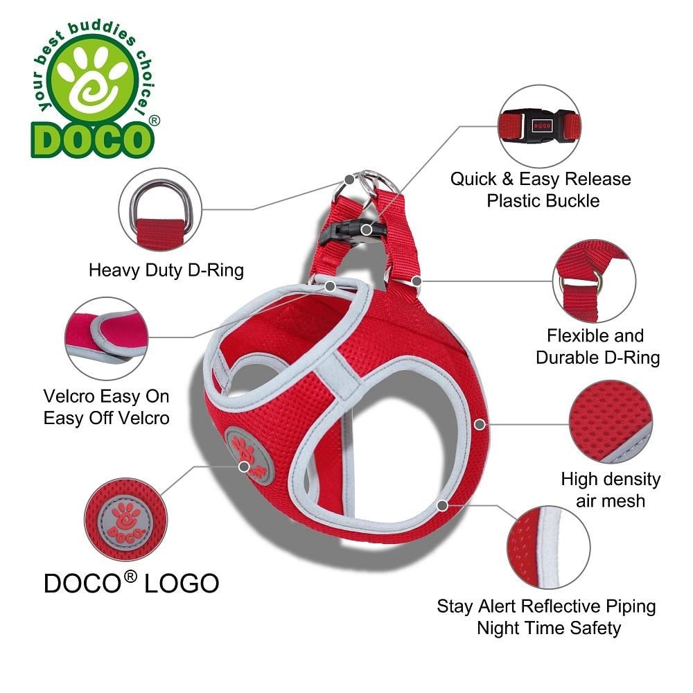 DCA306 Harness XL ÖLÇÜLER: 52-56 cm / Kopek Agirligi: 9-11 kg