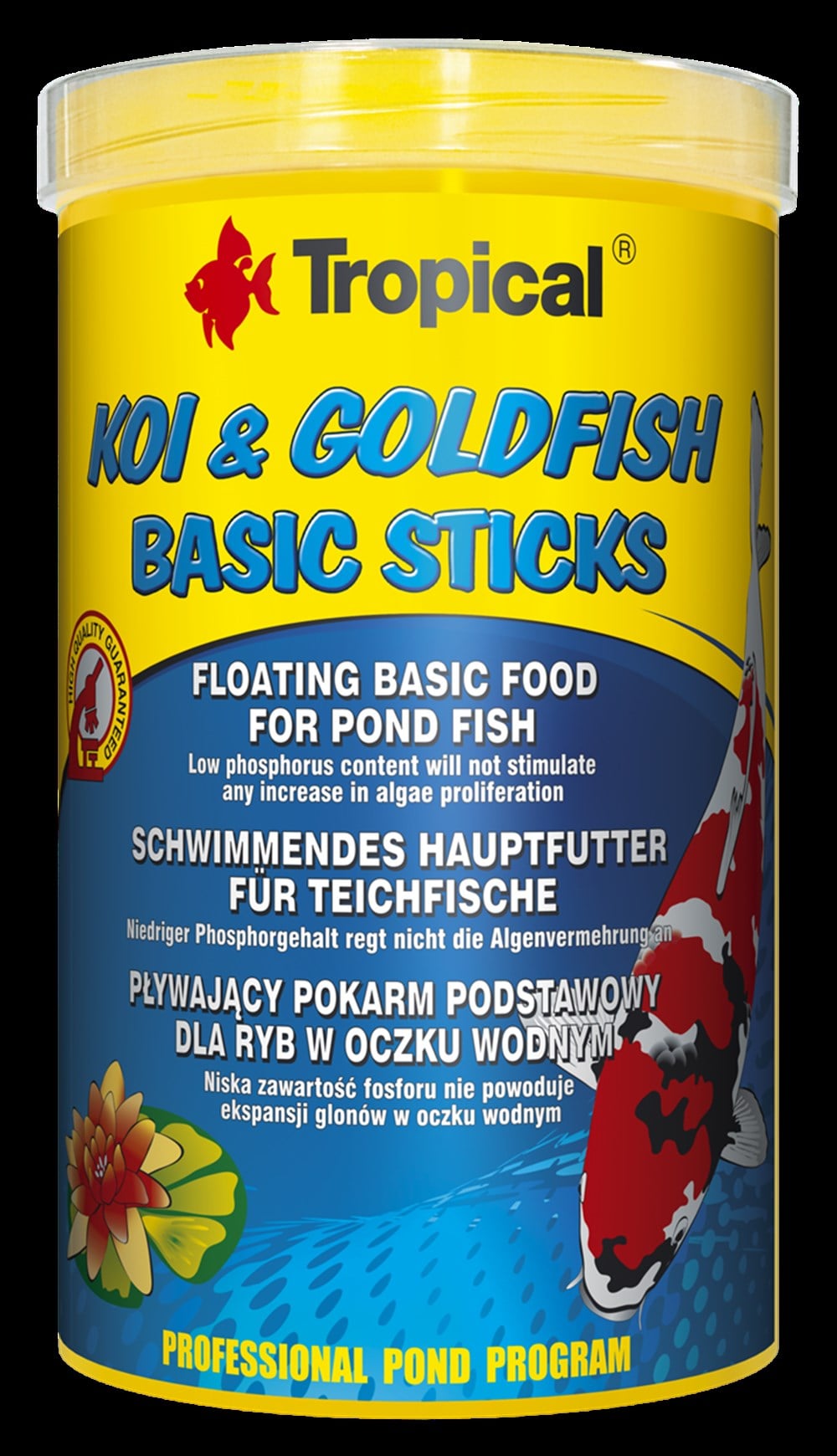 Koi & Goldfish Basic Sticks PUSZ 1000 ml 85 gr