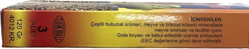 Muhabbet Kraker Ballı Yem 3 lü