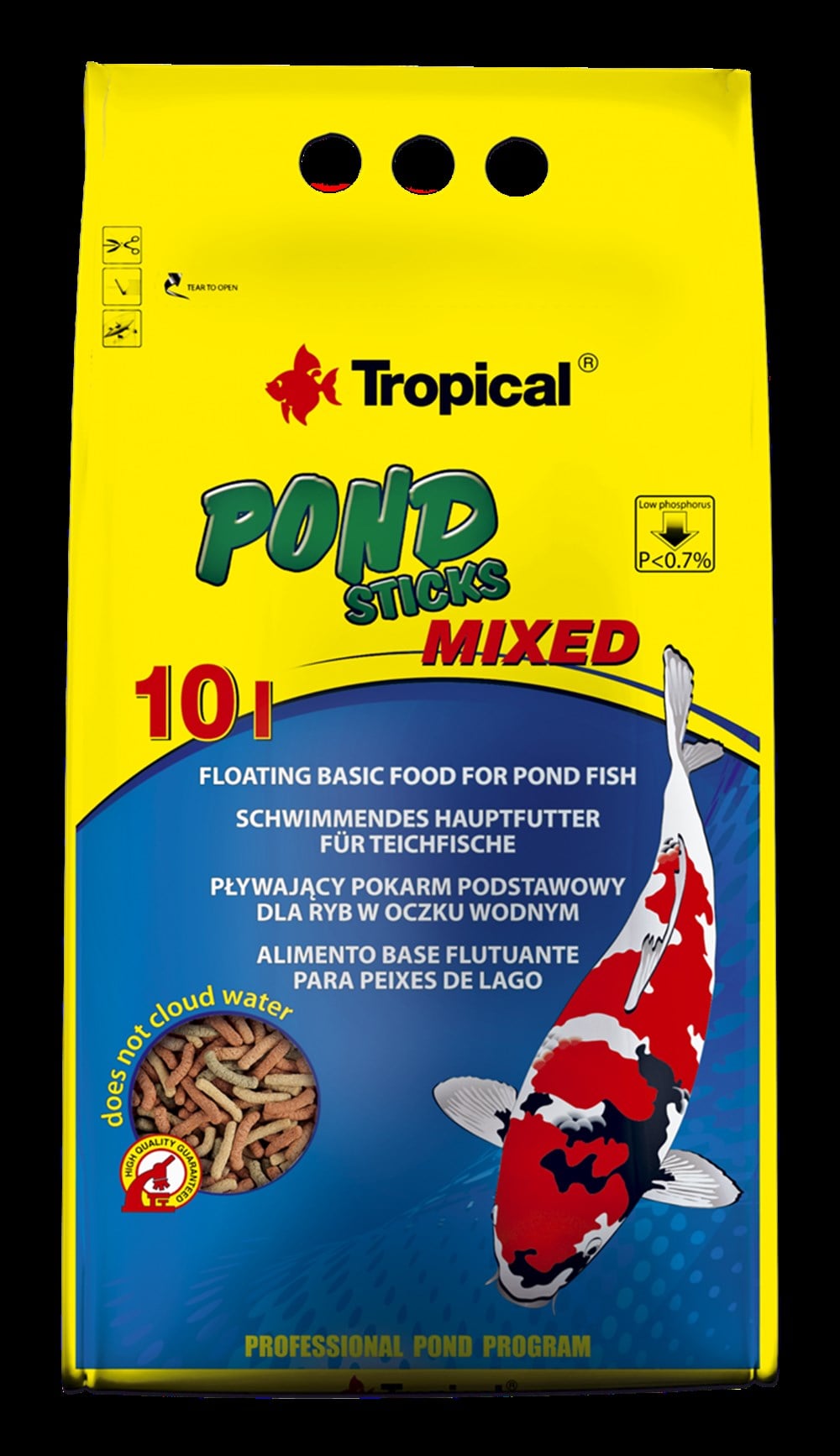 Pond Sticks Mixed 10 lt 800 gr WOREK