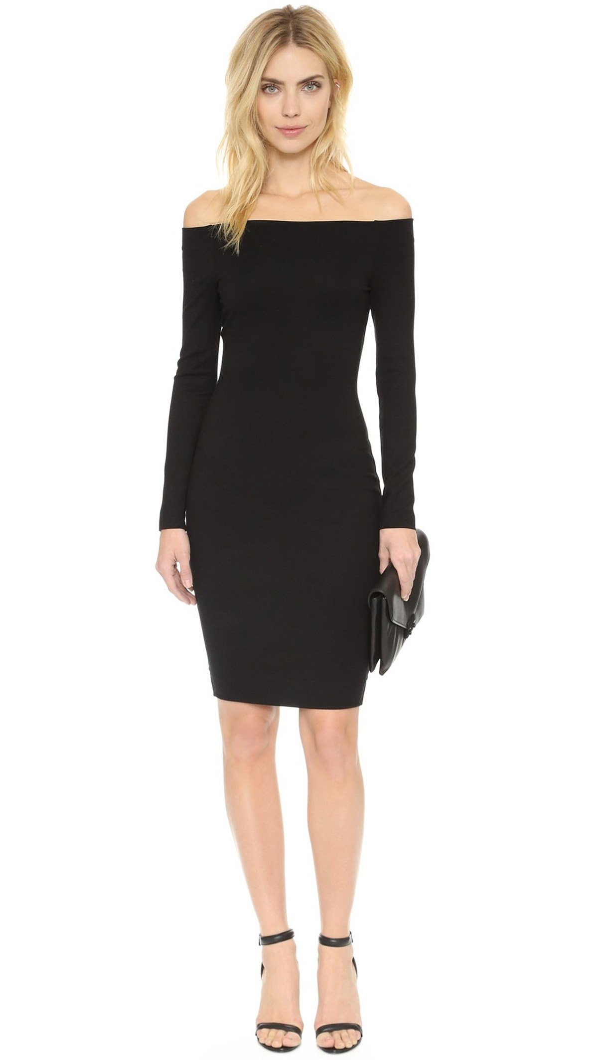 Terry Pau TP101298 Uzun Kollu Straplez Elbise