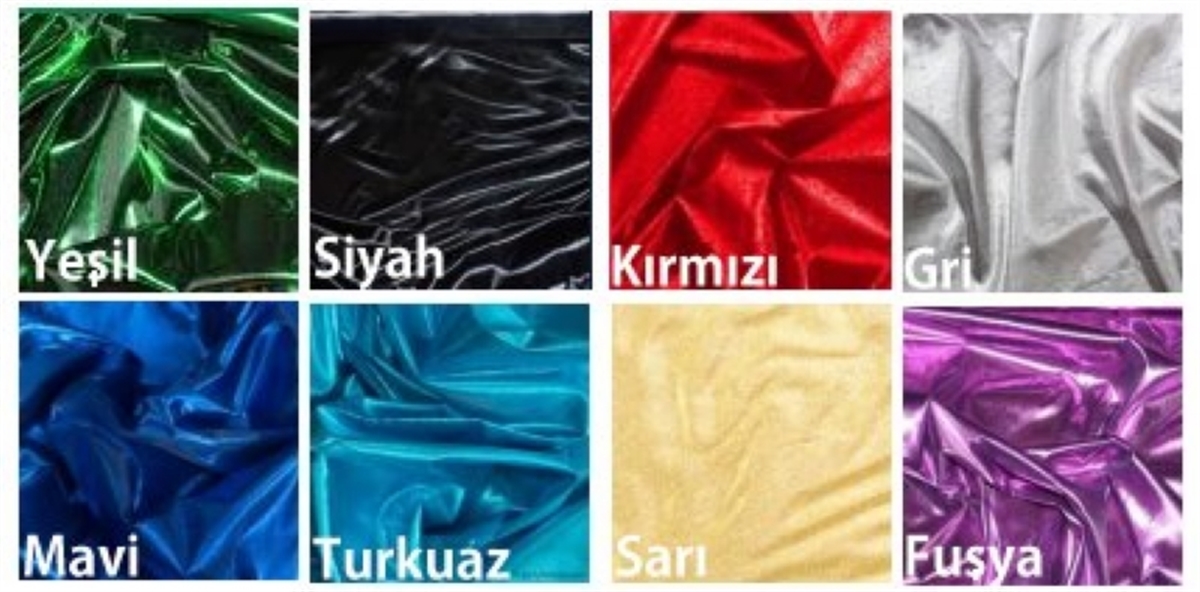 Terry Pau TP100979 Parlak Lame Elbise