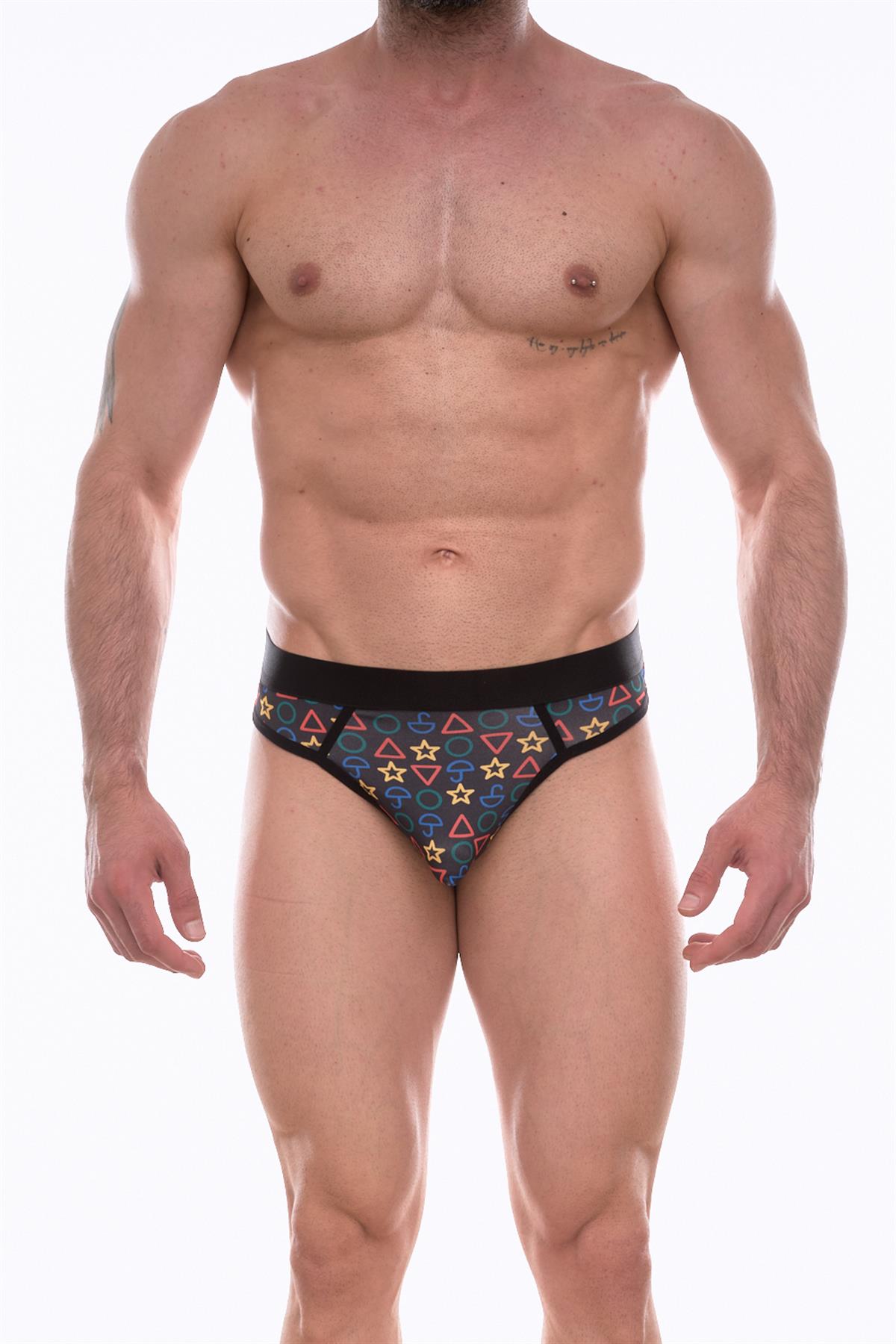 Don Moris Erkek Desenli Tanga Çamaşır