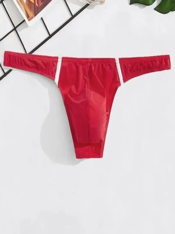 Erkek Kırmızı Tanga İç Çamaşırı