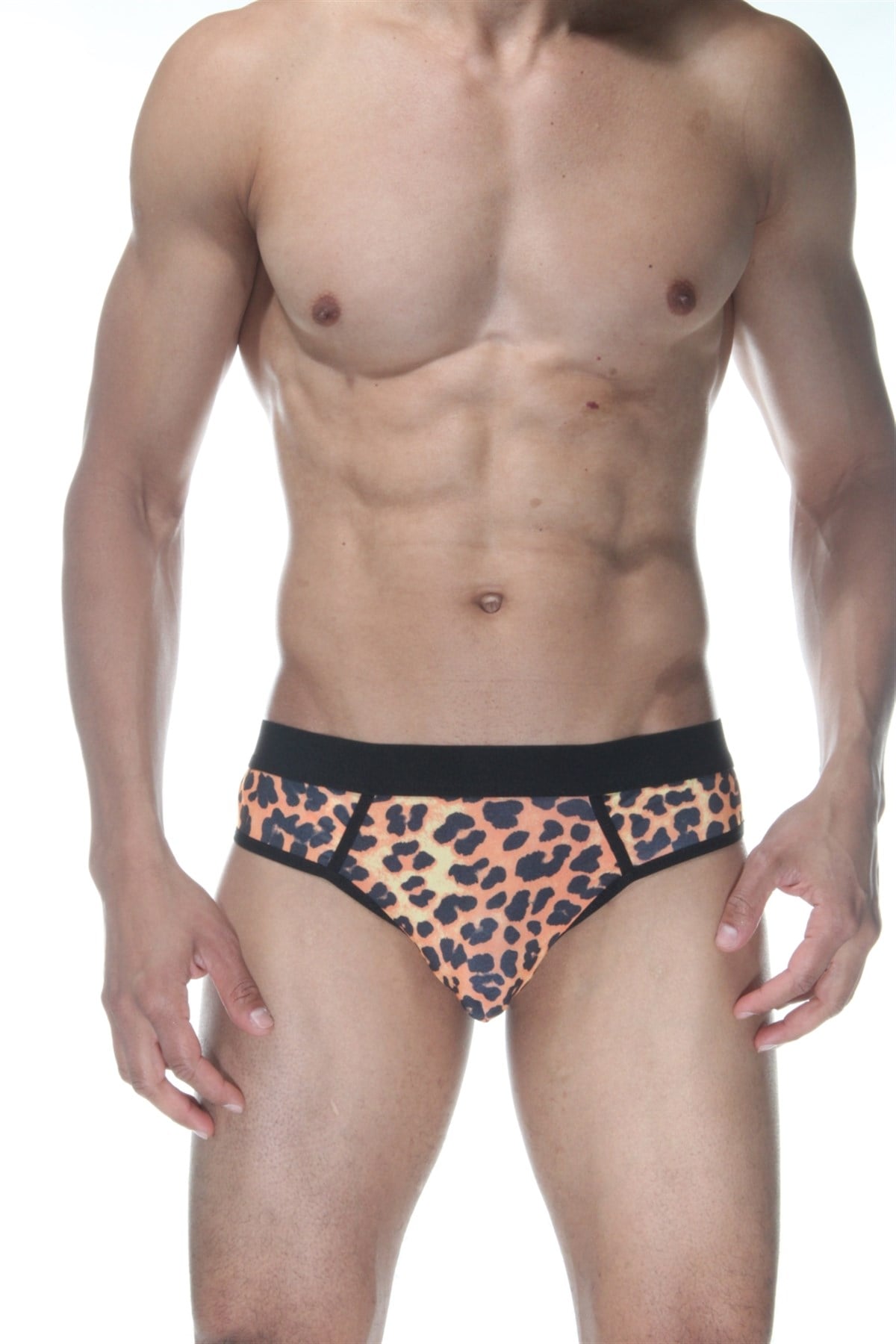 Leopar Jockstrap Fantezi İç Giyim