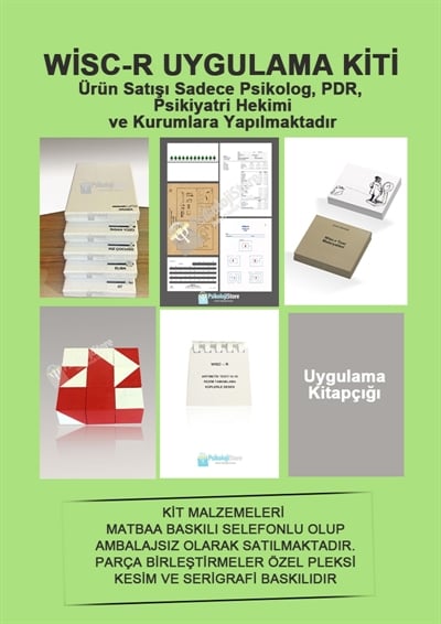 Wisc-R Zeka Testi Uygulama Kiti