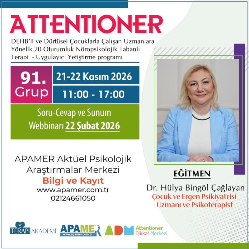 ATTENTIONER DEHB Eğitimi