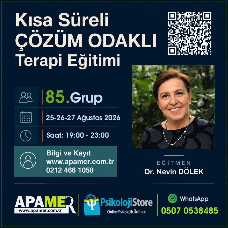 Kısa Süreli Çözüm Odaklı Psikoterapi Eğitimi